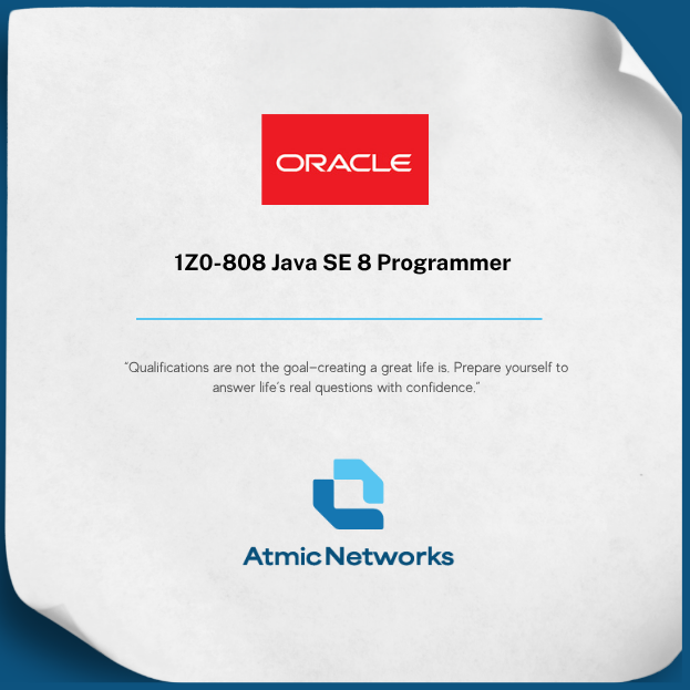 JAVA SE 8 Programmer